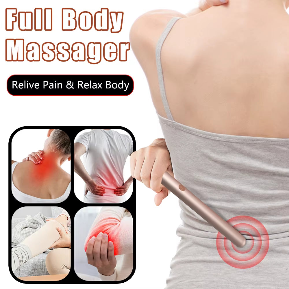 Electronic Acupuncture Pen Point Massage Pain Relief Health Care Meridian Energy Herapy Back Neck Face Beauty Roller Massage Pen